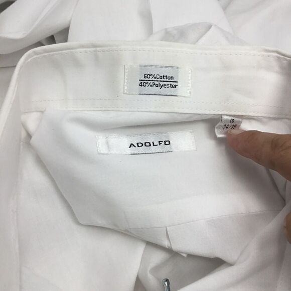 Adolfo Cotton-Poly Blend Dress Shirt (C9) - Picture 7 of 7